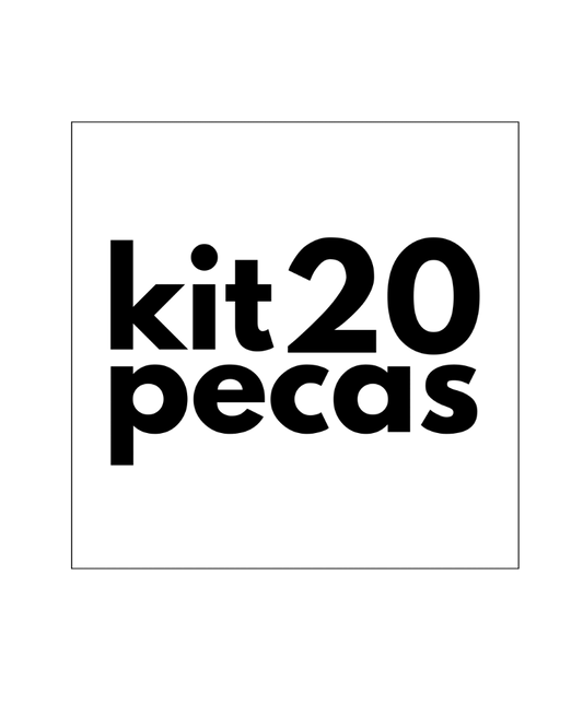 Balde 3.2 Litros Transparente Tampa Lacre Branca - 20 Peças - Nastripack Embalagens