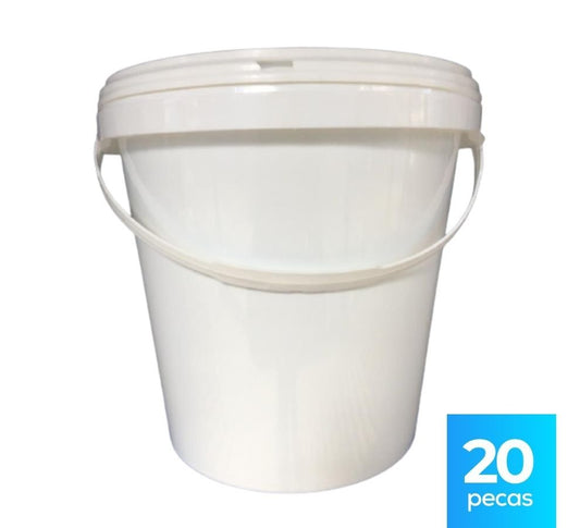 Balde 3.6L - 20 Peças - Nastripack Embalagens