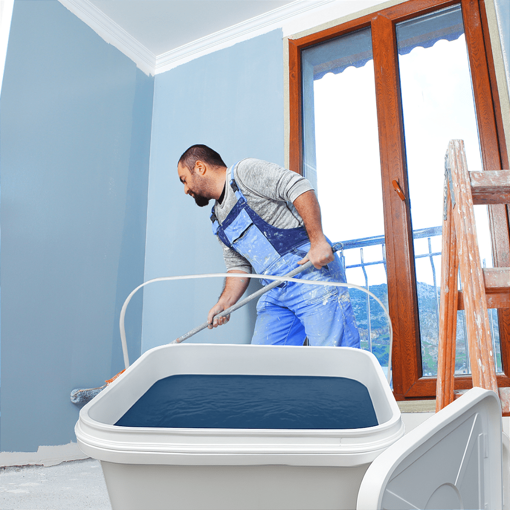 Balde 16L Retangular Branco com Tampa Lacre - Kit 4 Peças - Nastripack Embalagens