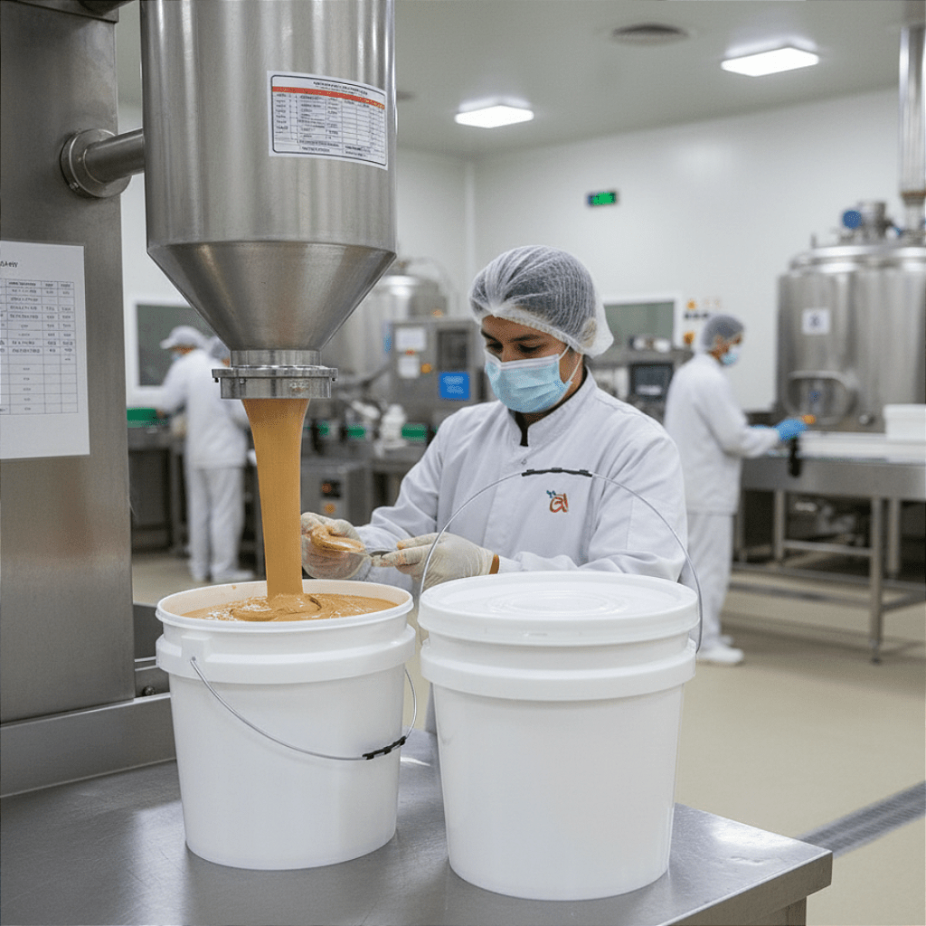 Balde 30 Litros com Tampa para Armazenar Alimentos Multiuso - KIt 07 Peças - Nastripack Embalagens