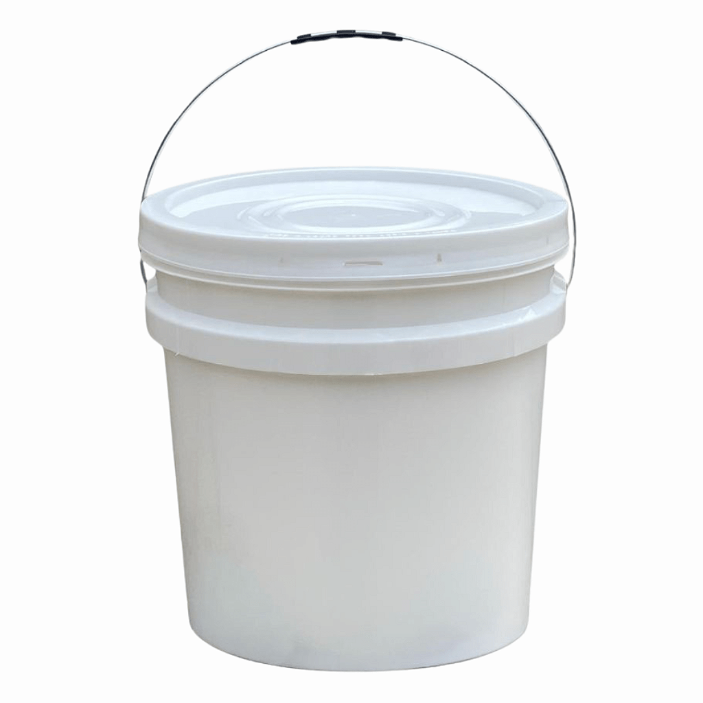 Balde 30l com Tampa Lacre de Segurança e Alça Metálica - Kit 06 Peças - Nastripack Embalagens