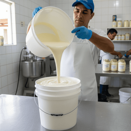 Balde 30l com Tampa Lacre de Segurança e Alça Metálica - Kit 06 Peças - Nastripack Embalagens