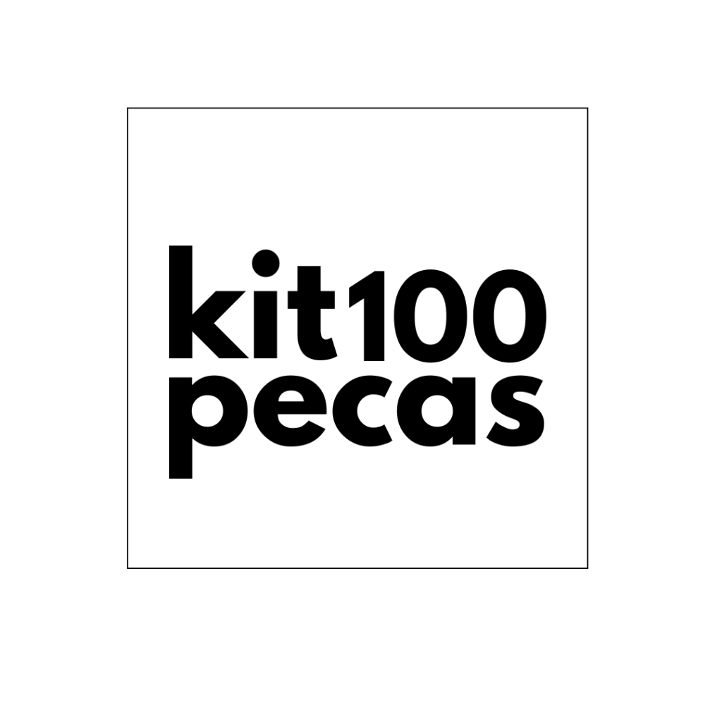 Balde 3.2 Litros Transparente com Tampa Branca Lacre e Alça Plastico Atoxico BPA Free - Kit 100 Peças - Nastripack Embalagens