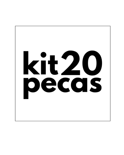 Balde 3.2 Litros Transparente Tampa Lacre Branca - 20 Peças - Nastripack Embalagens