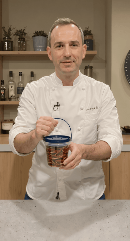 Balde com Tampa para Alimentos Transparente 3.2L - Kit 50 Pçs - Nastripack Embalagens