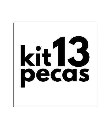 Balde Transparente com Tampa Lacre de Vedação - Kit 13 Pcs - Nastripack Embalagens