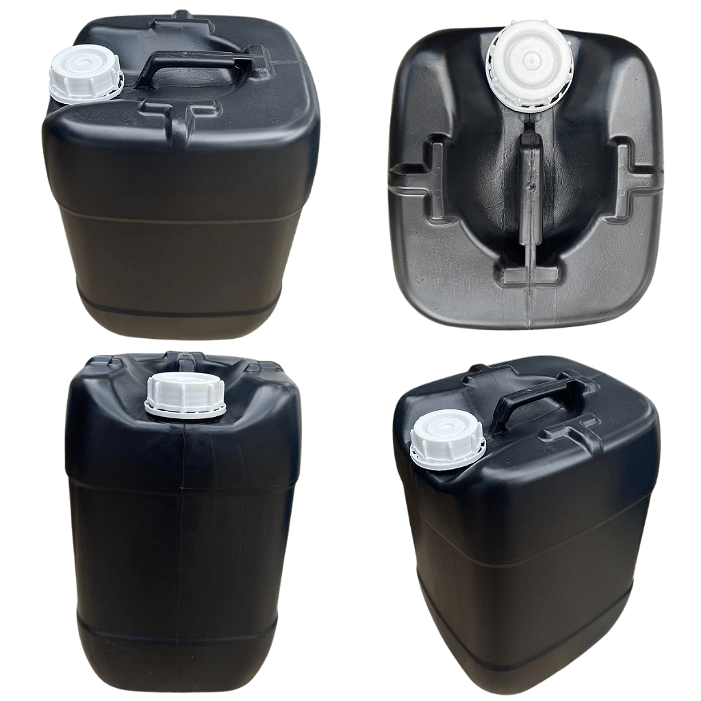 Bombona 20L com Tampa Rosca e Anel de Vedação de Polixan - 05 Peças - Nastripack Embalagens