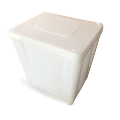 Pote 10 Litros Retangular para Armazenar Alimento - Nastripack Embalagens