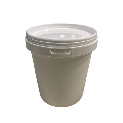 Pote Branco com Tampa Lacre Atoxico BPA FREE - Kit 10 Peças - Nastripack Embalagens